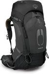 Osprey Atmos AG Wanderrucksack f&uuml;r Herren, 50 l, Schwarz, Gr&ouml;&szlig;e L/XL