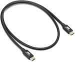 OWC - 70cm Thunderbolt 4 / USB-C Kabel - Voll funktionsf&auml;hig f&uuml;r alle Thunderbolt 3