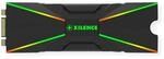 Xilence M2SSD.B.ARGB M.2 2280 SSD PCIe NVMe/SATA K&uuml;hler, 3PIN ARGB 5V,