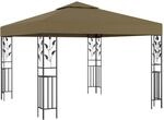 vidaXL Pavillon UV-best&auml;ndig Doppeldach-Design Gartenzelt Partyzelt Festzelt