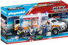 PLAYMOBIL City Action 70936 Rettungs-Fahrzeug: US Ambulance mit abnehmbarem Dach,