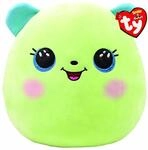 Ty Toys - Squish a Boo Bear Clover - 20 cm Green 2009139