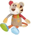 SIGIKID 42852 Stofftier Tiger Patchwork Sweety Kuscheltier zum Spielen & Schmusen aus