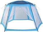 vidaXL Poolzelt Camouflage Pavillon Pooldach Poolpartyzelt Gartenpavillon Stoff