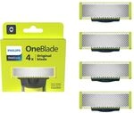 PHILIPS oneblade altes Produkt, nicht kompatibel mit neuen Oneblades, 4 St&uuml;ck