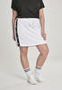 Urban Classics Damen Ladies Track Skirt Rock, wht/blk/wht, L