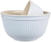 IB Laursen - Schalensatz - 3-er Set - Stillwater - hellblau - Steingut
