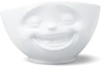 FIFTYEIGHT PRODUCTS / Tassen/Schale &bdquo;Lachend (Porzellan, 1000ml, wei&szlig;, Made...