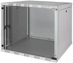 Logilink W09A40G ECO Wandschrank 9HE (400mm Tiefe), Flat Pack (unmontiert), 48,26 cm