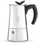 Bialetti - Musa Induction, Edelstahl Herd Espresso-Kaffeemaschine, Geeignet f&uuml;r Alle