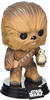 Funko 14748 POP! Bobble: Star Wars: E8 TLJ: Chewbacca w/ Porg (POP 7)