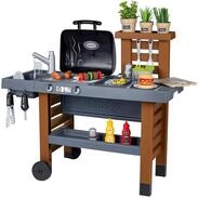 Smoby - Outdoor Gartenspielk&uuml;che - inklusive Grill, Sp&uuml;lbecken mit