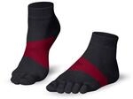 Knitido Lauf-Zehensocken Running TS in 3D-Strick, ohne Grip