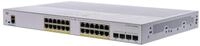Cisco Business CBS250-24P-4X Smart Switch | 24 GE-Ports | PoE | 4 x 10G-SFP+ 