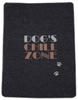 David Fussenegger [A] Haustierdecke Dog's chillzone anthrazit, 90x70 cm
