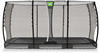 EXIT Allure Classic Rechteckig Bodentrampolin - 244x427cm - Fußschutzsystem &