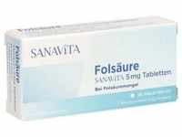 Folsure SANAVITA 5 mg Tabletten, 20 St