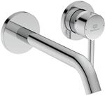 Ideal Standard A6938AA Ceraline Wand-Waschtischarmatur Wandmontage, Bad-Wandarmatur