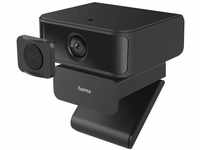 Hama Externe Kamera für Laptop Gesichtsverfolgung (Webcam mit Mikrofon Kamera PC