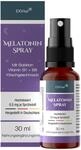 Melatonin Einschlafspray, mit Baldrian & Vitamin B1+ B6-0,5 mg liquid Melatonin pro