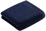 Vossen Vegan Life Handtuch 50 x 100 cm Marine blau
