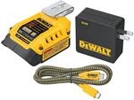DEWALT Kombi-Ladeger&auml;t mit Powerbank-Funktion DCB094K (f&uuml;r alle 18V XR & XR