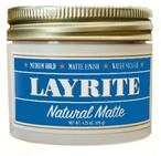 Layrite Nat&uuml;rliche Mattcreme 120g | Mittlerer Halt | Wasserl&ouml;slich | Mattes Finish