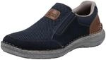 Rieker Herren - Slipper Blau, 40 EU
