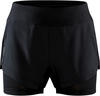 Craft ADV Essence 2-IN-1 Shorts W Black S