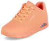 Skechers Damen Uno Night Shades Sneaker, Orange Durabuck, 37 EU