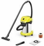 KARCHER WD 3 S V-19/4/20 Nass-/Trockensauger - 19 L Edelstahltank - 1000 W