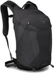 Osprey Sportlite Unisex Rucksack, 20L, Dark Charcoal Grey, O/S
