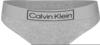 Calvin Klein Damen String Tanga, Grau (Grey Heather), S