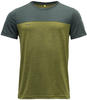 Devold Herren Norang Man Tee T-Shirt, Waldgrün/Grün meliert, L