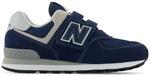 New Balance Jungen Sneaker, Navy, 32 EU