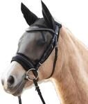 Waldhausen Fliegenmaske Ride, schwarz, Pony | Farbe: schwarz , Gr&ouml;&szlig;e: Pony