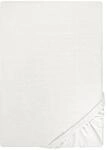 biberna Jersey Spannbettlaken 90x200-100x200 cm grau | 100% Baumwolle Spannbetttuch
