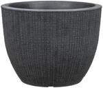 Scheurich Barceo 30, Pflanzgef&auml;&szlig;/Blumentopf/Pflanzenk&uuml;bel, rund, Farbe: Stony