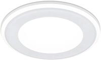 Trio Leuchten LED Einbauleuchten Aura 652410131, Kunststoff wei&szlig;, inkl. 10 Watt LED