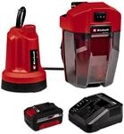 Einhell Akku-Klarwasserpumpe GE-SP 18 LL Li (1x4,0Ah) Power X-Change (Li-Ion,...