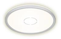 Briloner Leuchten - LED Deckenleuchte, Deckenlampe mit Hintergrundbeleuchtungseffekt,