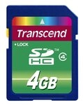 Transcend SDHC 4GB Class 4 Speicherkarte