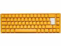 Ducky One 3 Yellow - Mechanische Gaming Tastatur Deutsches Layout im SF-Format (65%