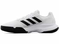 Adidas Herren Gamecourt 2 M Shoes-Low (Non Football), FTWR White/Core Black/FTWR