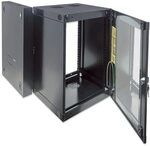 Intellinet 19" Wandverteiler 15HE 72,5x54x45 Schwenkrahmen Flatpack schwarz...