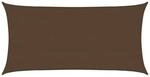 vidaXL Sonnensegel 160 g/m&sup2; Braun 4x7 m HDPE