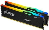 Kingston FURY Beast Schwarz RGB 64GB (2x32GB) 5600MT/s DDR5 CL40 DIMM Desktop...