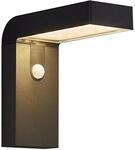 LED Outdoor Wandleuchte ALYA Solarleuchte, 5W, 3000K, IP44, schwarz