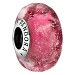 PANDORA 798872C00 Silberne Muranoglasperle f&uuml;r Frauen.