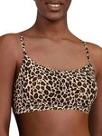 Chantelle Damen Softstretch Bralette, Leopard Nude, XS/S